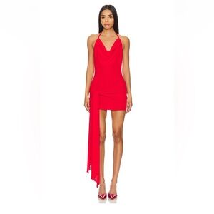 DESERTO RED MINI CAMILA COEHLO DRESS